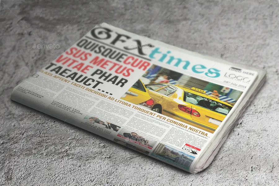 Newspaper Mockup