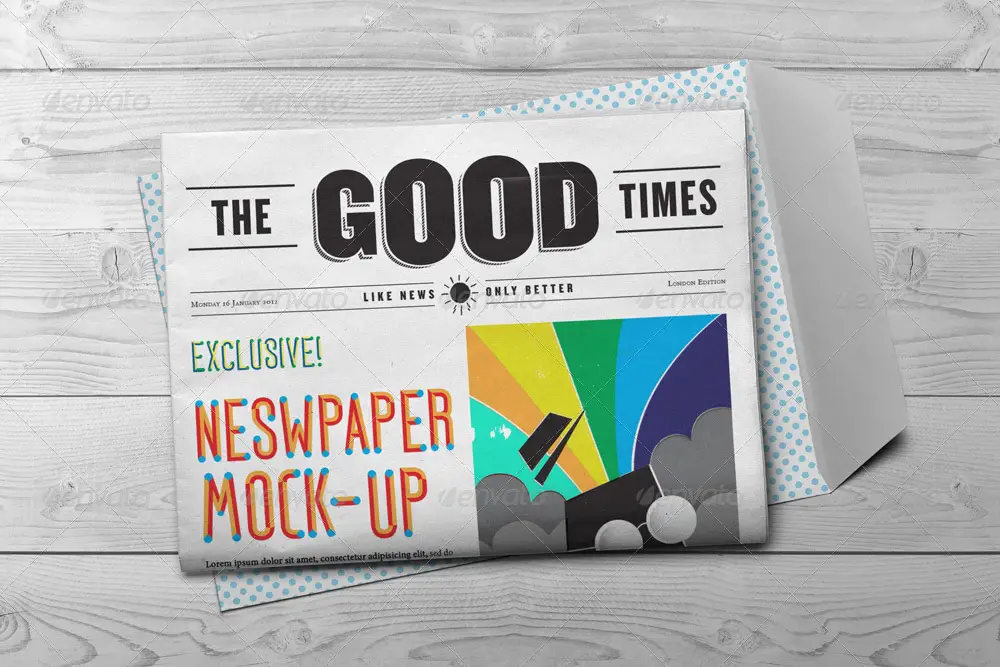 Newspaper Mockup