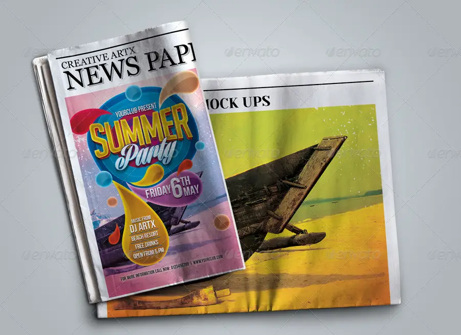 Newspaper Mockups