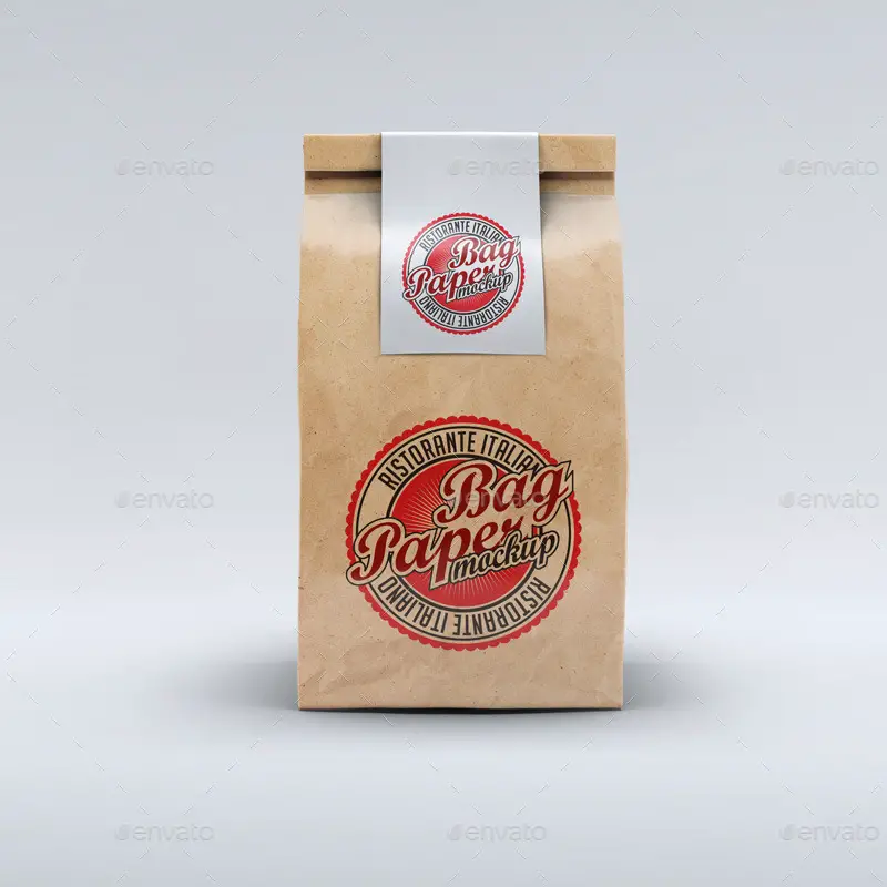 Paper Bag Mockup