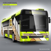 Best Bus Mockup PSD For Bus Advertising