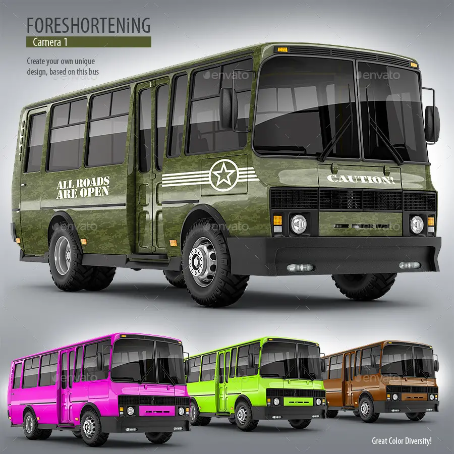 Download 12+ Best Bus Mockup PSD For Bus Advertising - PSD ...