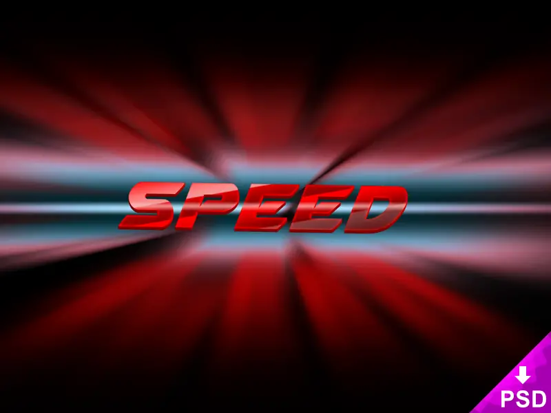 Speed Text Effect