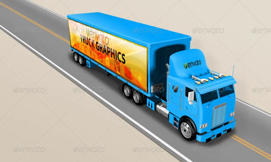 Truck Mockup 5K 2014