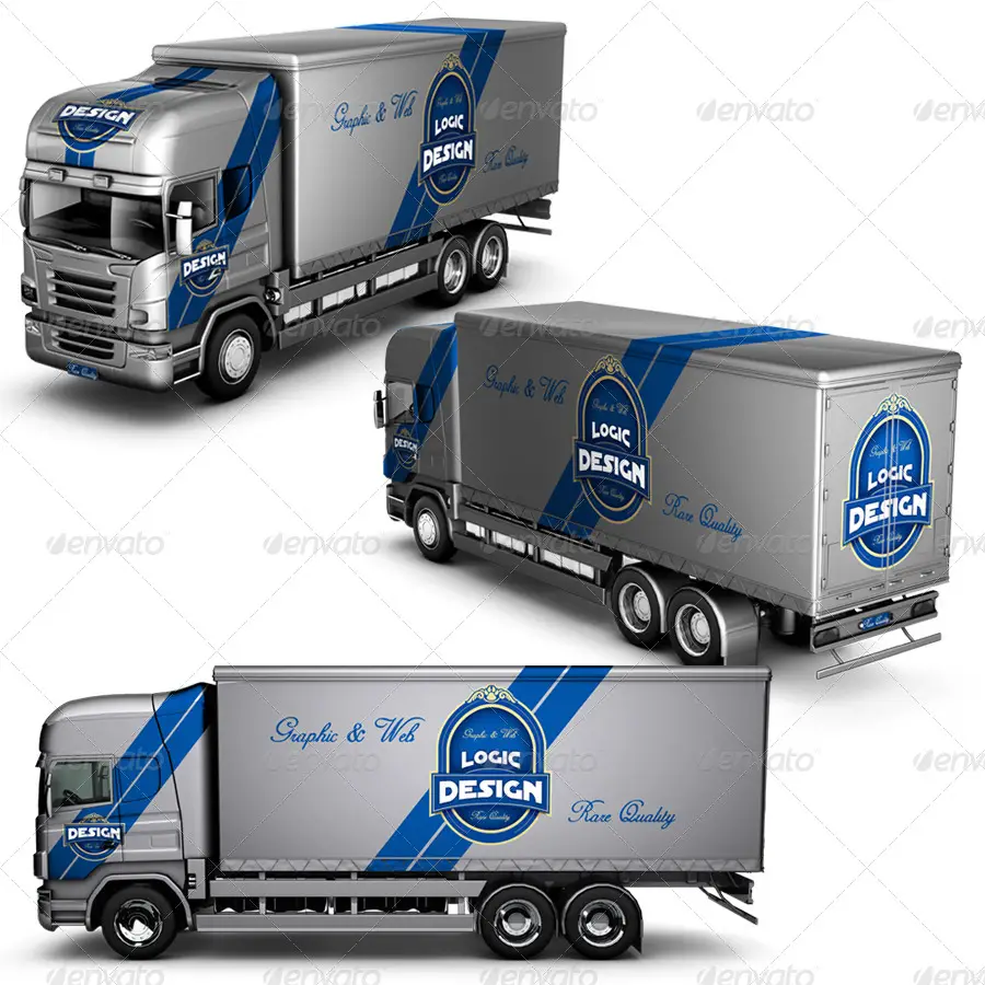 Truck Mockup