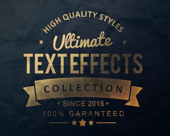 Ultimate Text Effect Collection