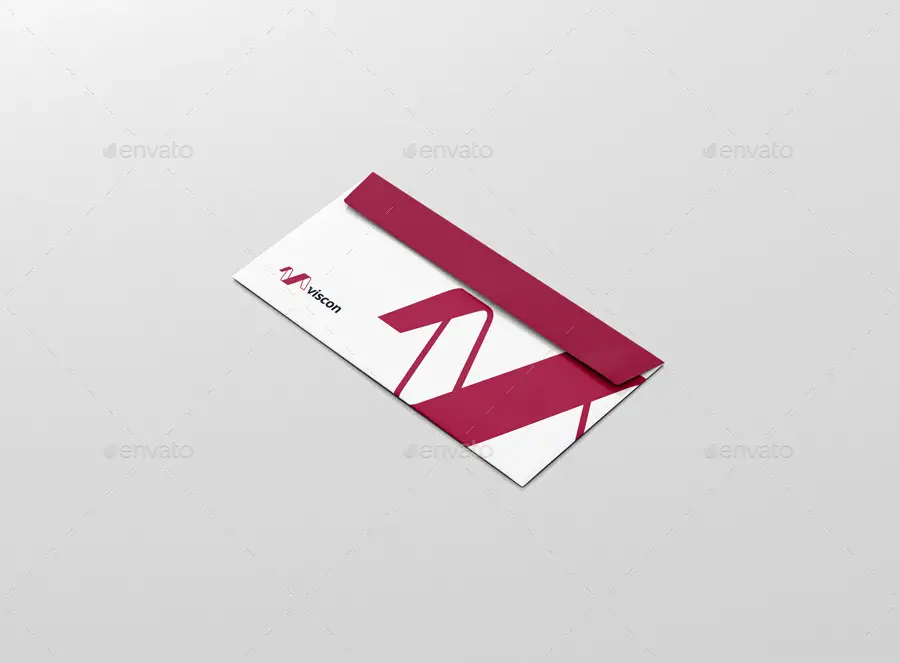 High Quality Envelope Mockup