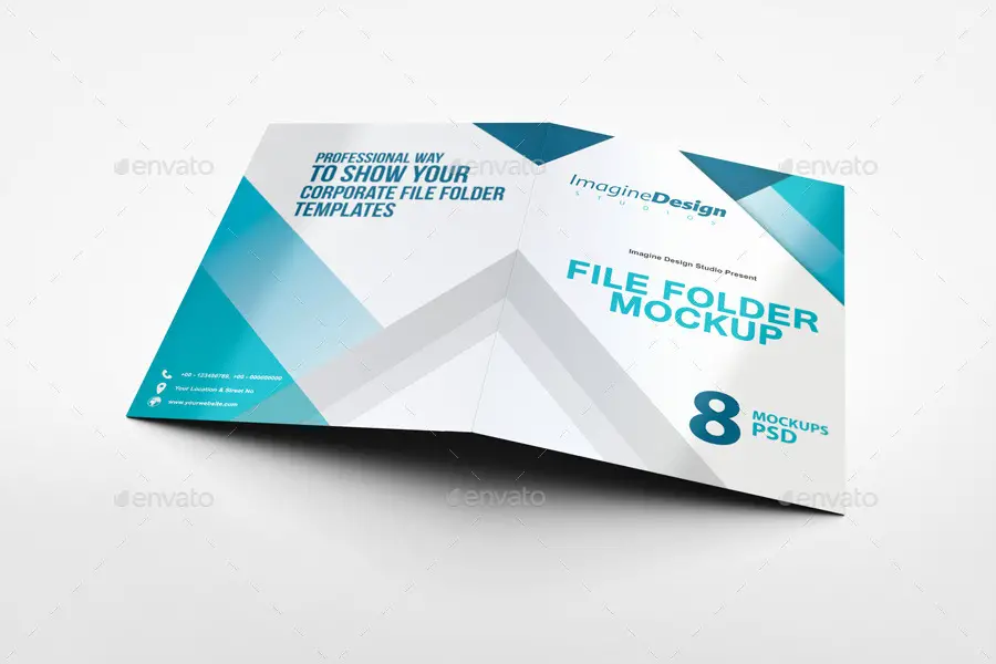 File Folder Mockup