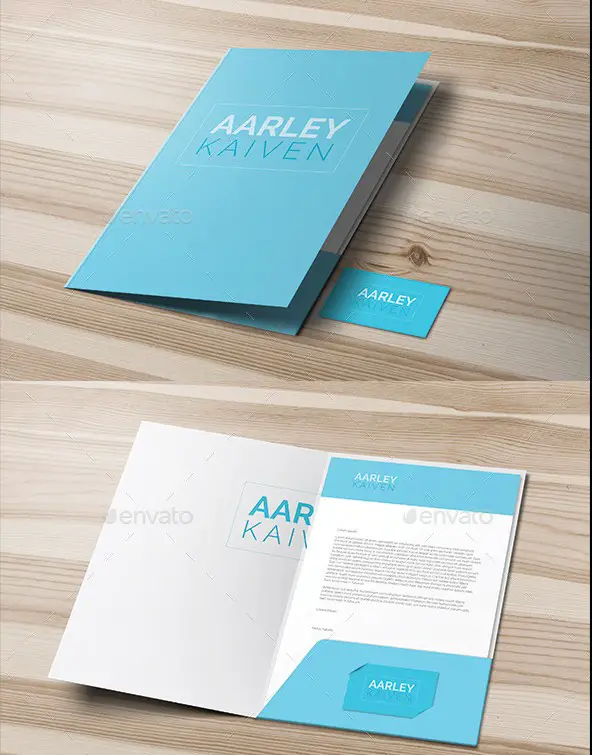 File Folder Mockup