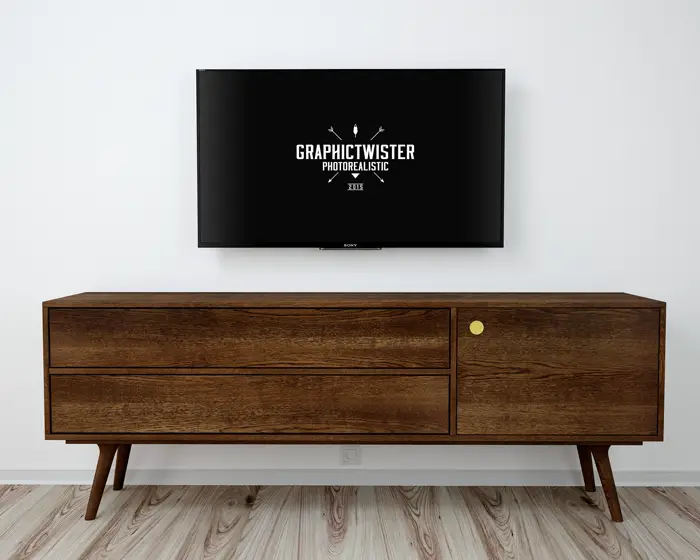 Free Sony TV Mockup