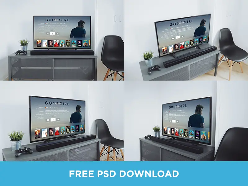 Free TV Mockups PSD