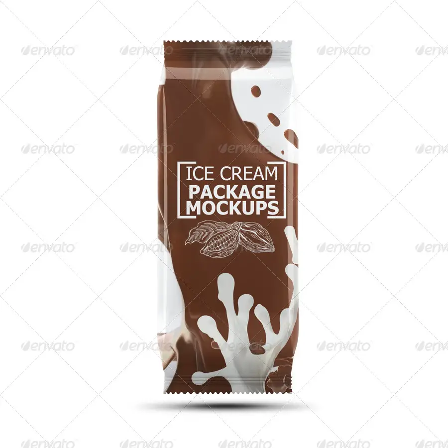 Ice Cream Package Mockup