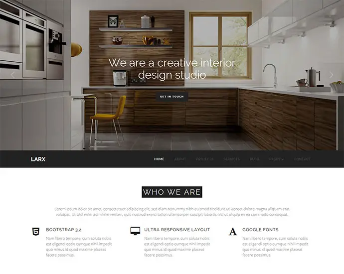 Interior Design Studio Template