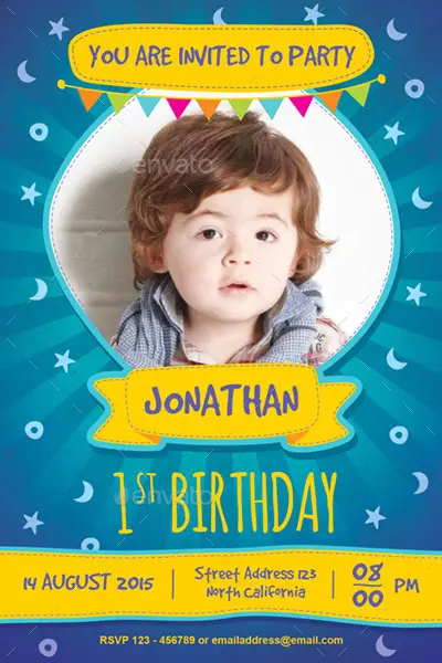 Kids Birthday Invitation