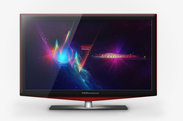 LCD TV Mockup