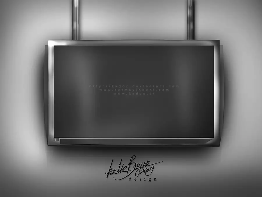 LCD TV Mockup