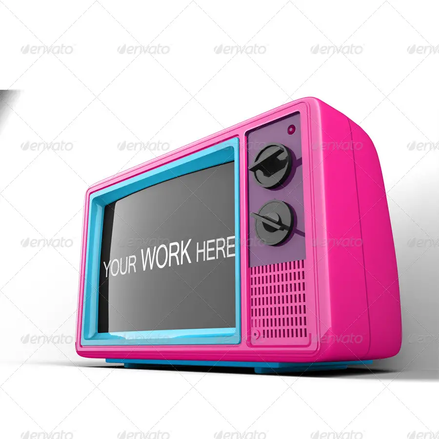 Old TV Mockup Vol. 2