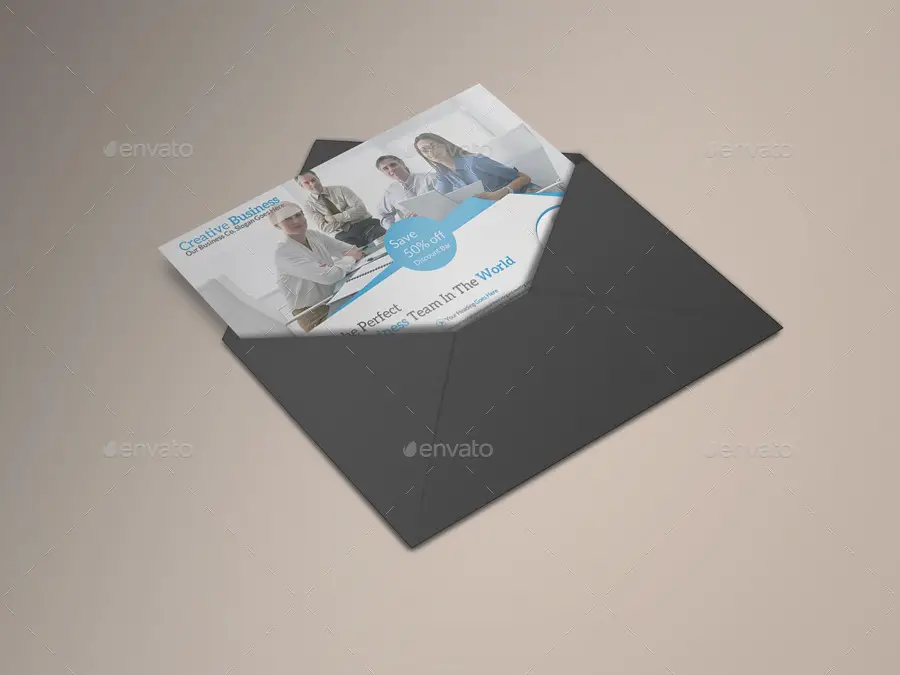 Postcard Mockup