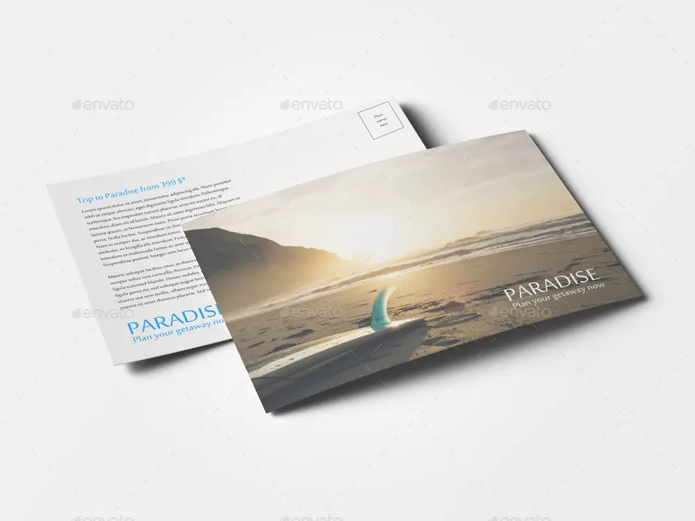 Postcard Mockup