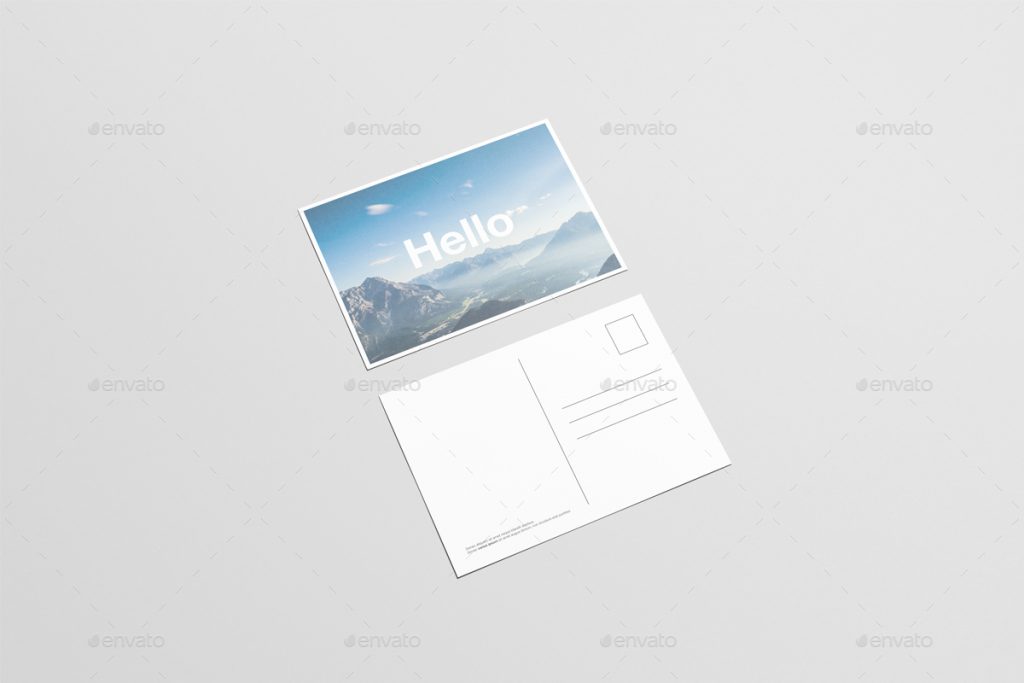 Postcard Mockup