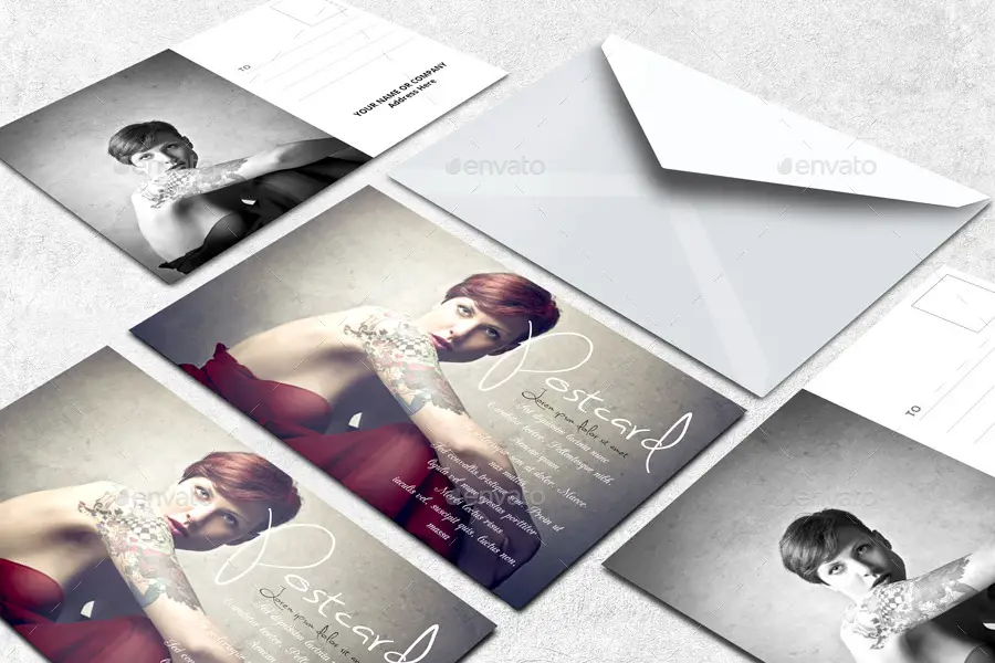 Postcard Mockups