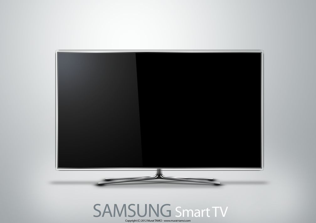 Samsung Smart TV Mockup