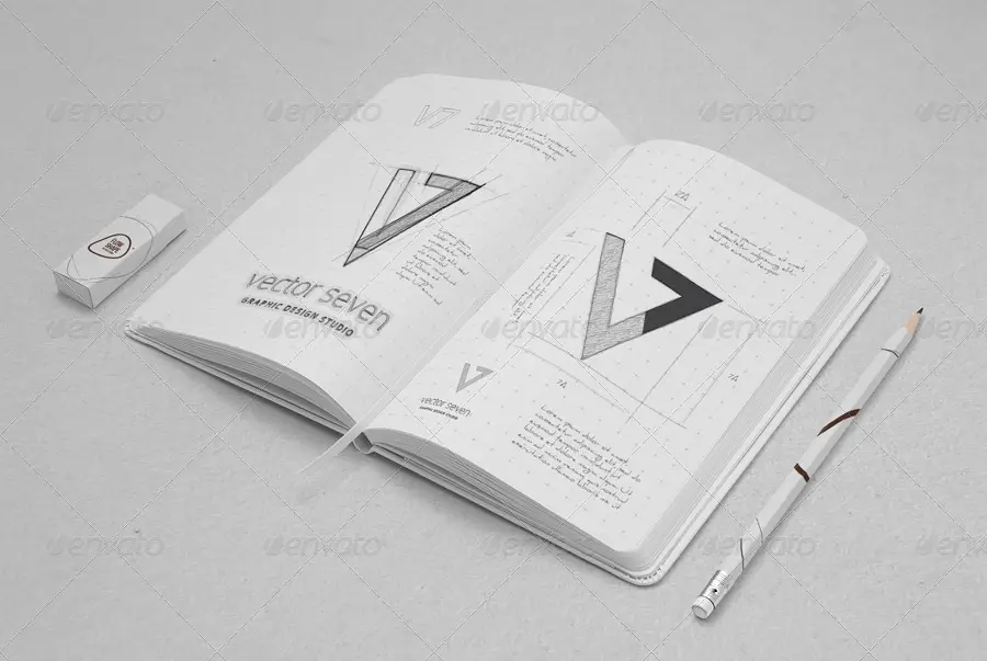 Sketchbook Mockup