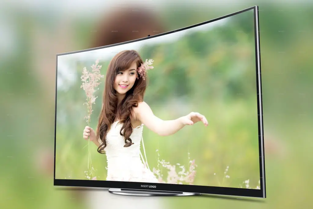 Smart Screen Mockup - UHD TV