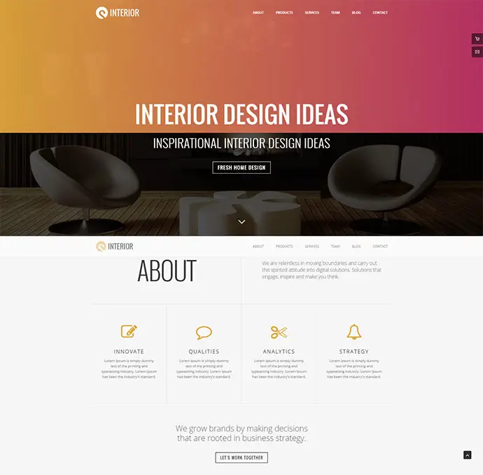 Sturlly Responsive One Page Multipurpose Template