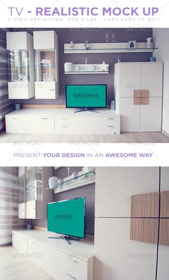 TV - Realistic Mockup