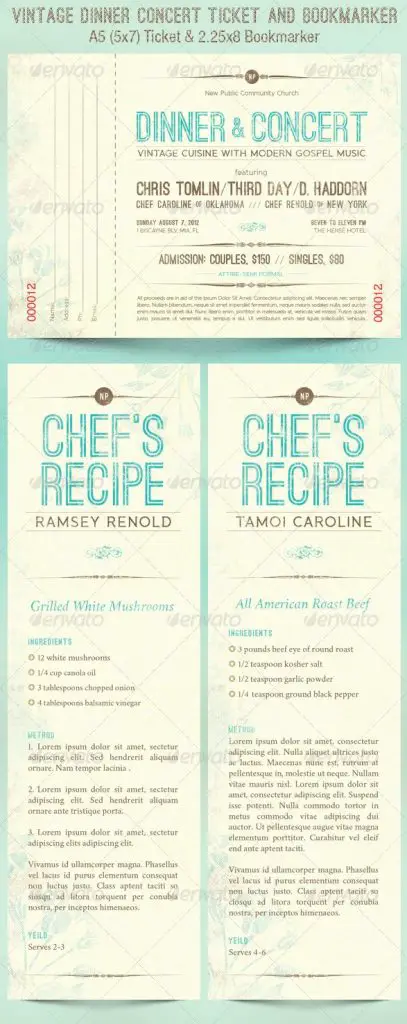 46+ Print Ready Ticket Templates PSD for Various Types of Events