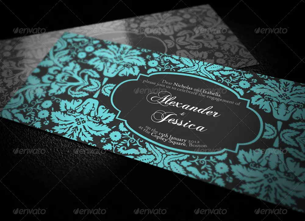 Wedding Invitation Template Designs