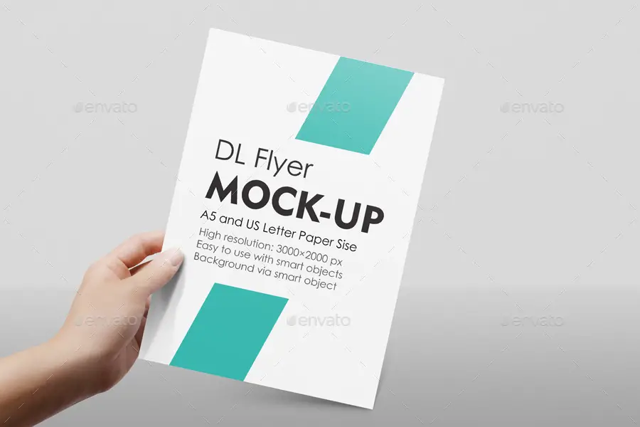 A4 / A5 / Flyer Mockup