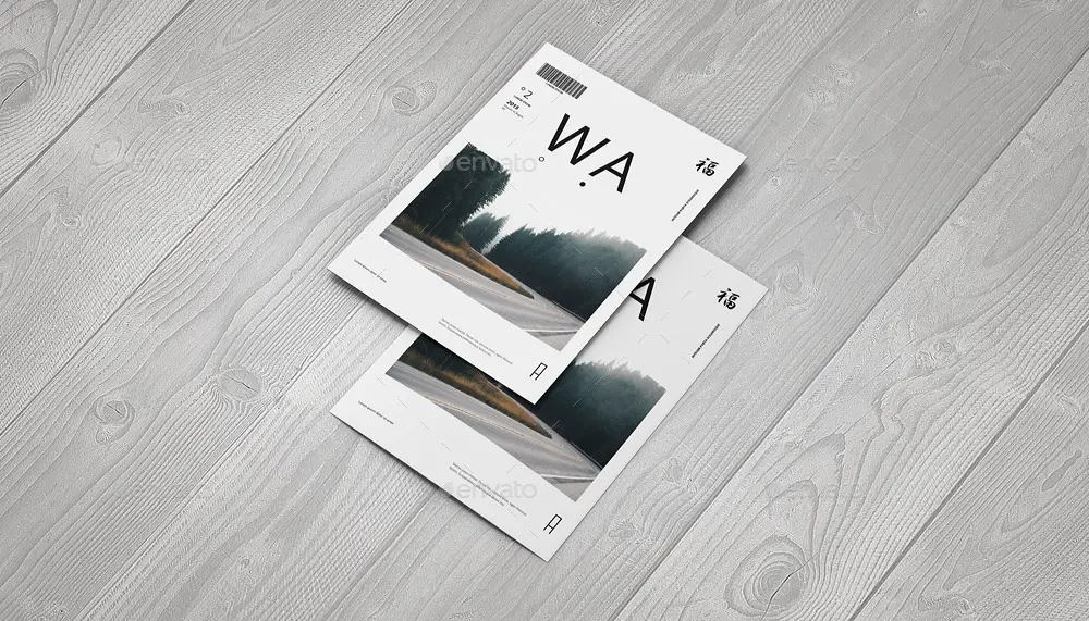 A4 / A5 Flyer Mockup