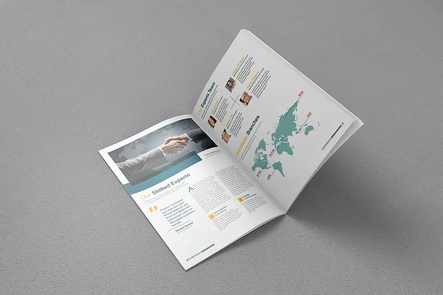 A4 Brochure Mockup