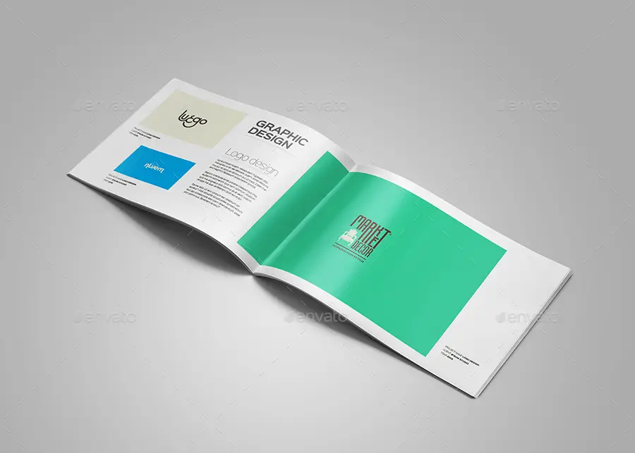 A4 Portfolio Brochure Template