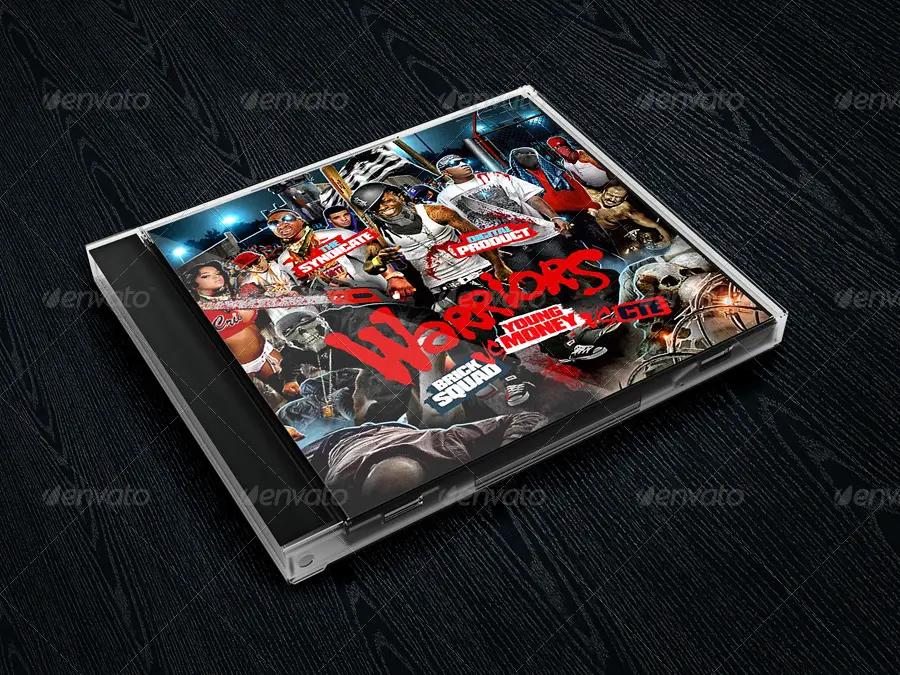 Album CD Cover Mockups