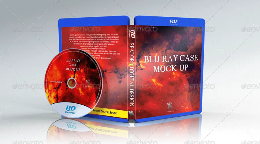 Blu-ray Case Mockup