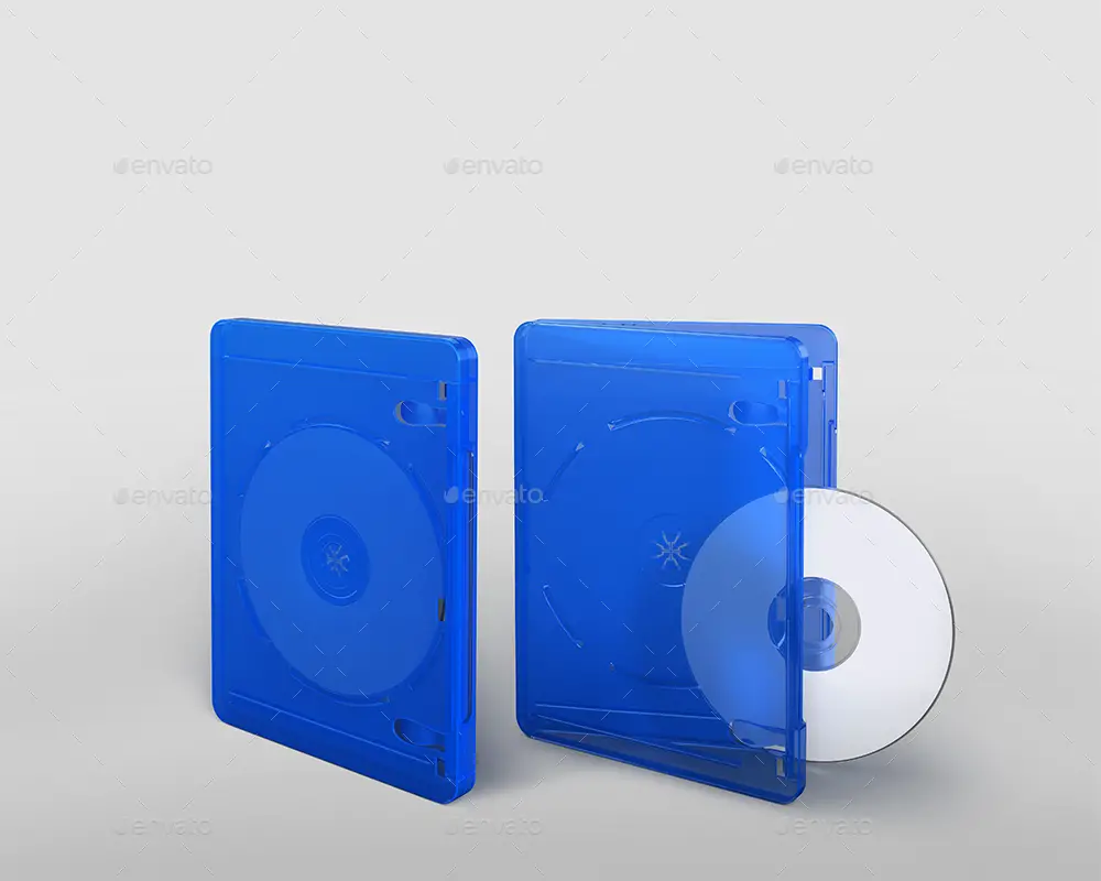 Blu-ray / DVD Case Packaging Mockups