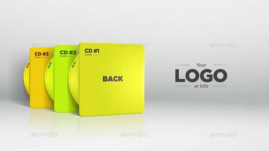 CD Cover Mockup