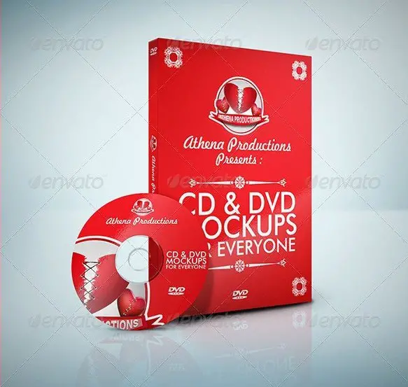 CD / DVD Mockups V.1