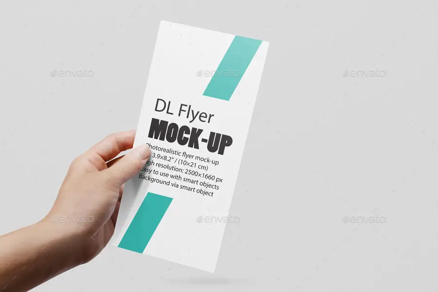 DL Flyer Mockup