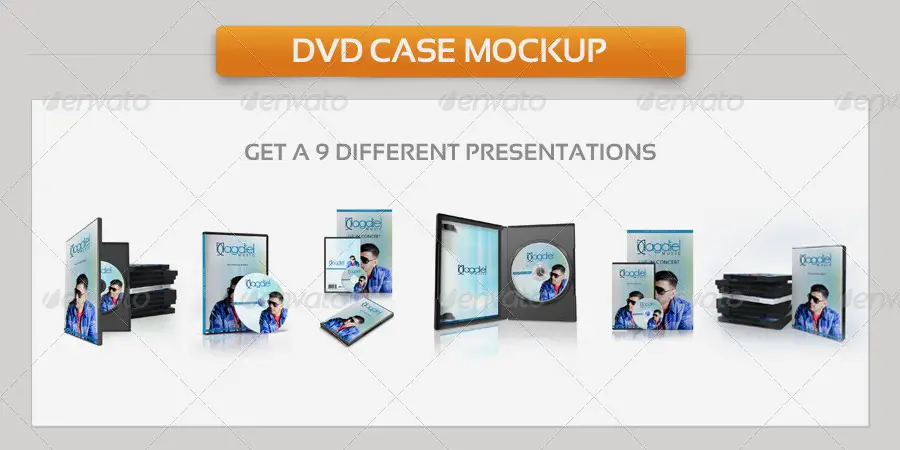 DVD Case Mockup