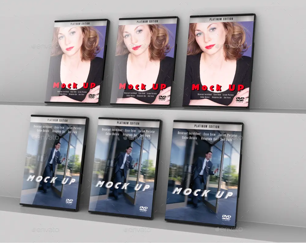 DVD Collection Mockup