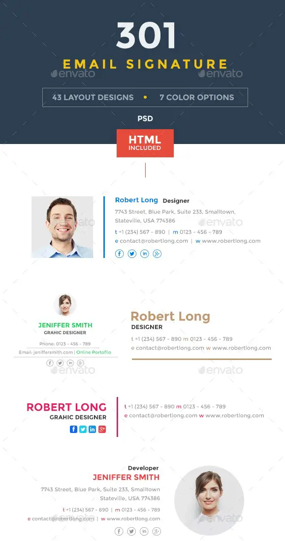 Download Email Signature Mockup Psd Free Download - Free Download ...