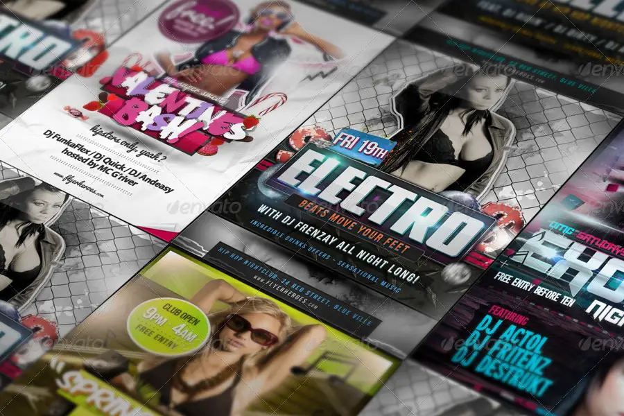 Flyer Mockups Bundle