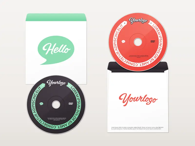 Free DVD Mockup