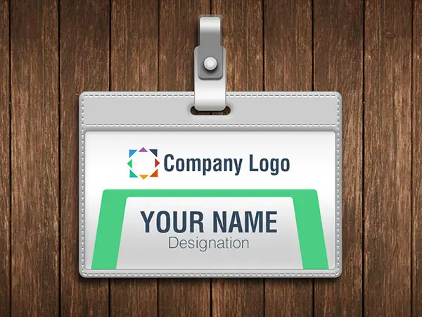 Free ID Card Vector Mockup PSD