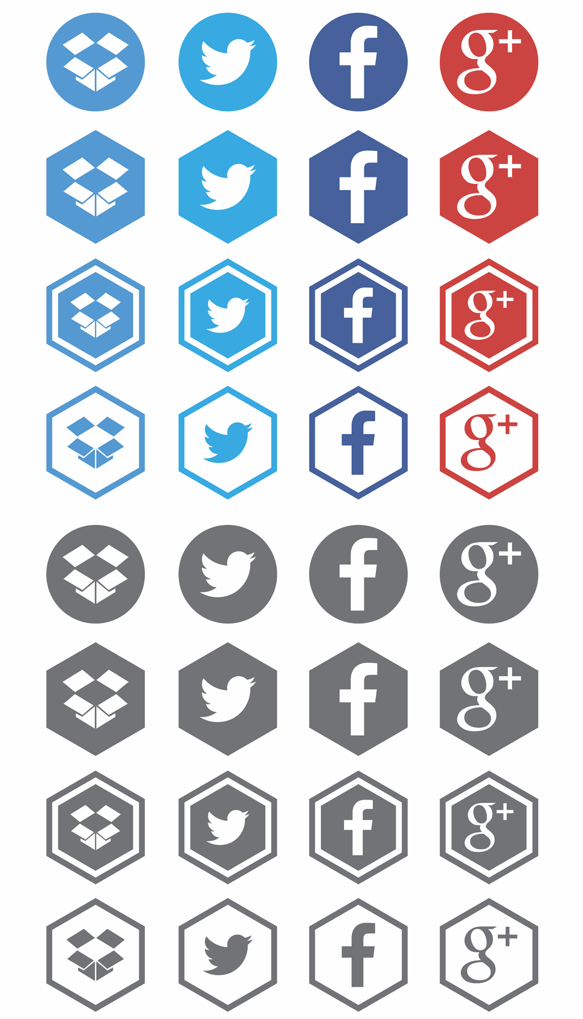 Free Social Media Icons