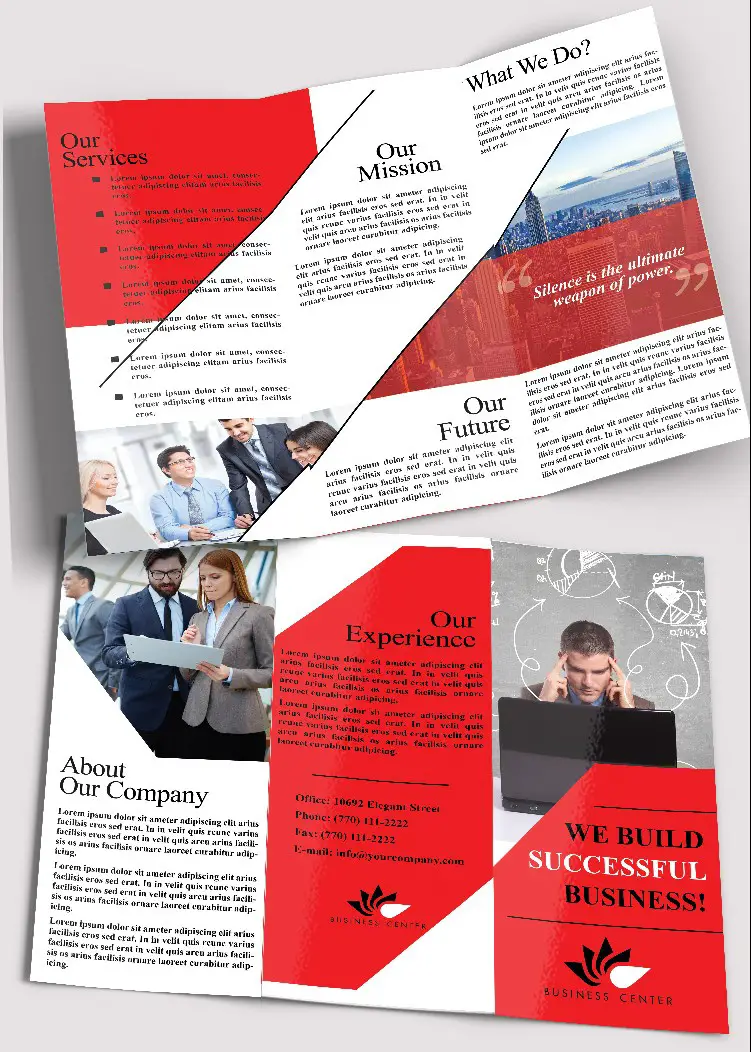 Free Tri-Fold Business Brochure Template